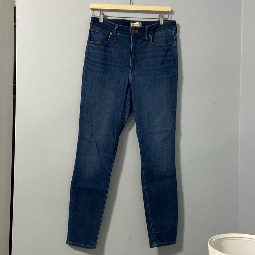 Madewell Curvy High Rise Skinny Jeans size 29